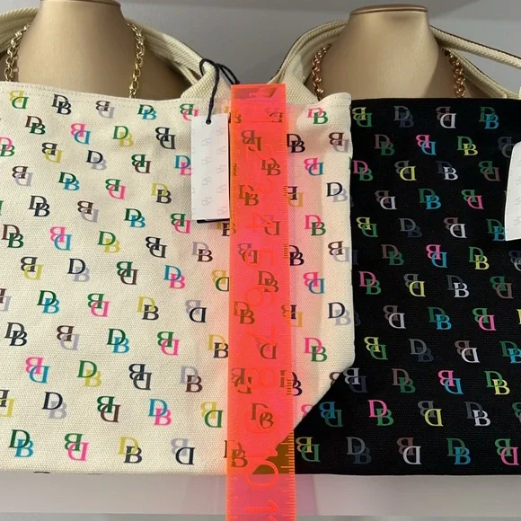 Dooney & Bourke It Medium Recycled Tote - New - Vintage - Picture 11 of 15